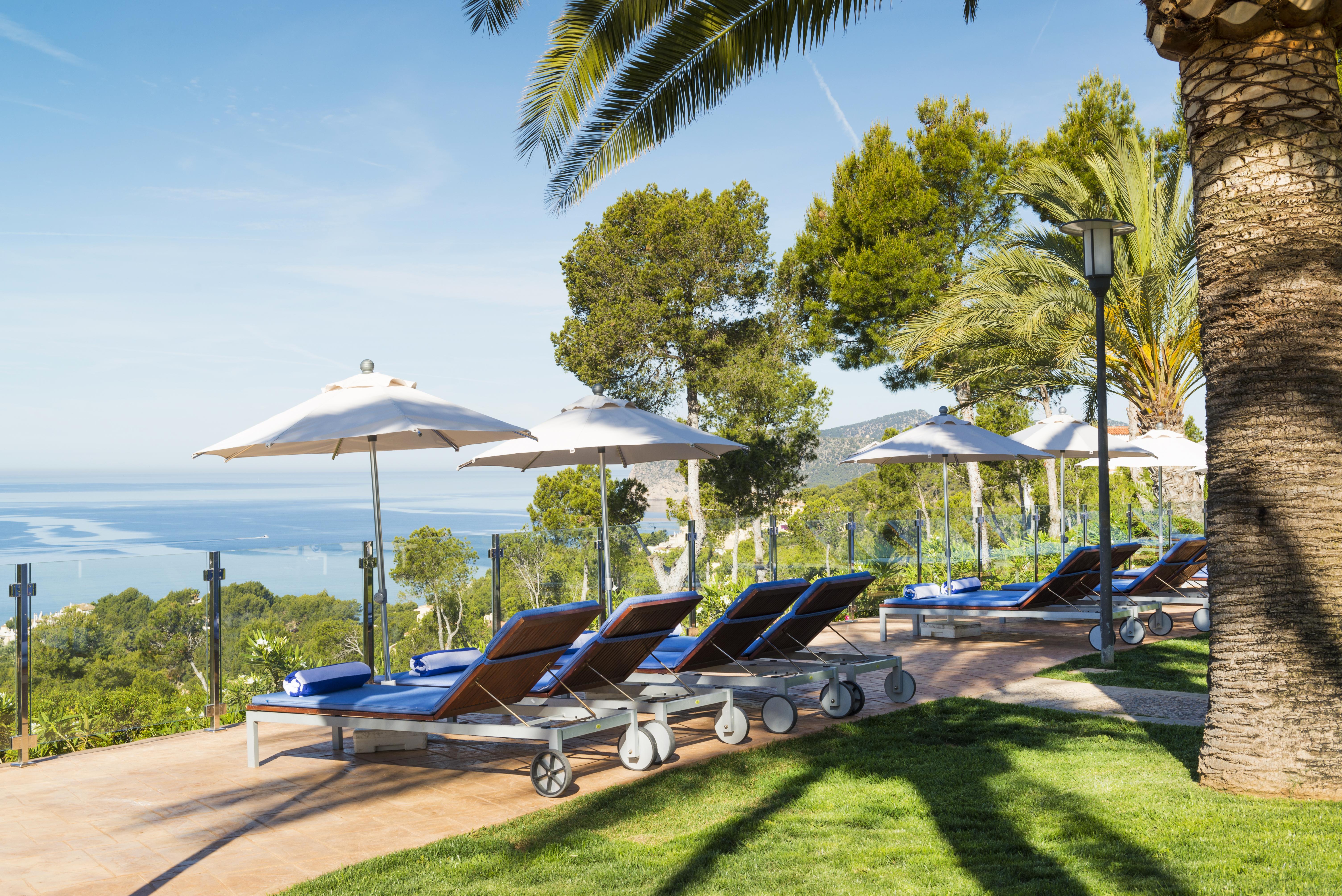 Hilton Mallorca Galatzo Peguera Exterior photo View of the Mediterranean from the hotel
