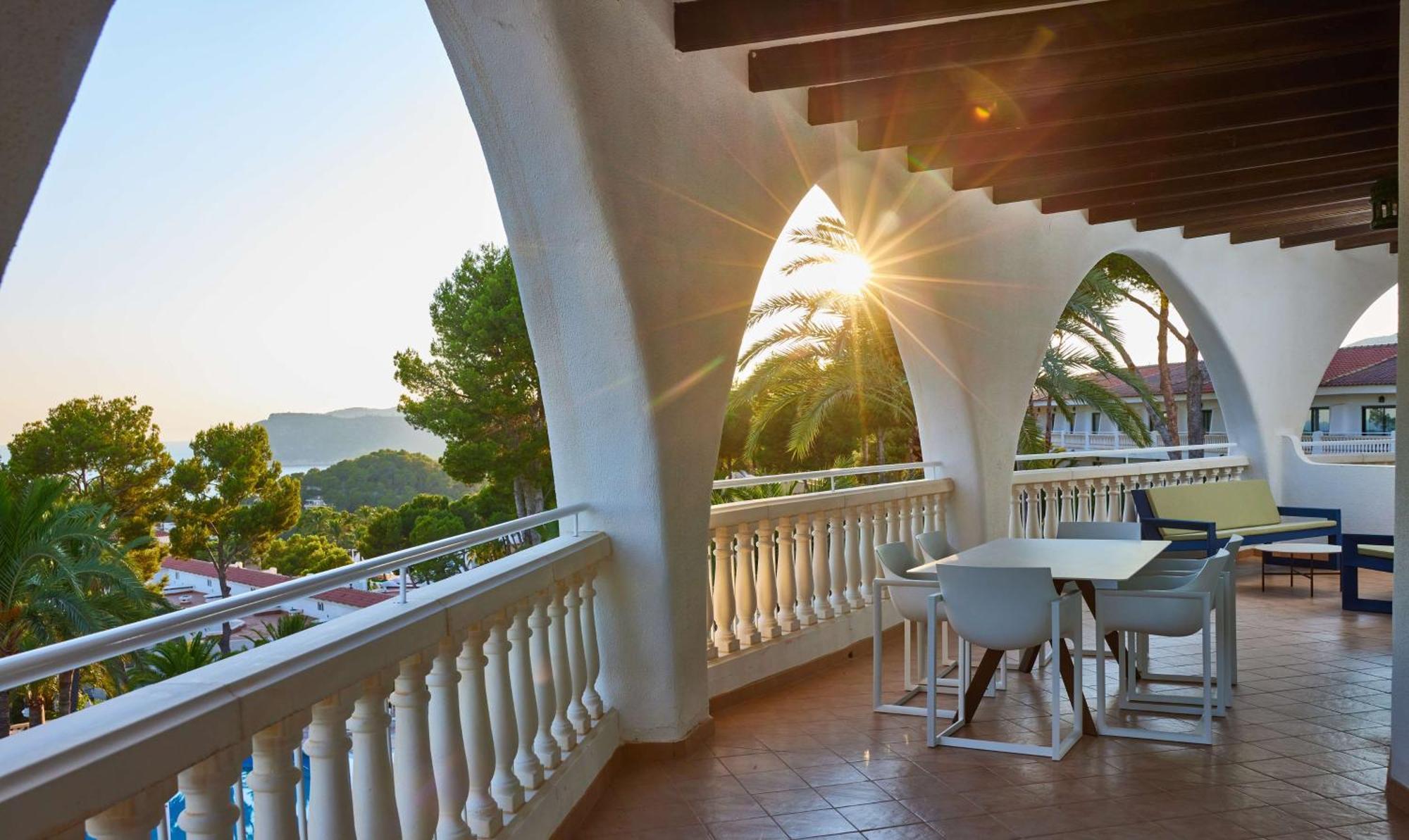 Hilton Mallorca Galatzo Peguera Exterior photo The terrace of the hotel