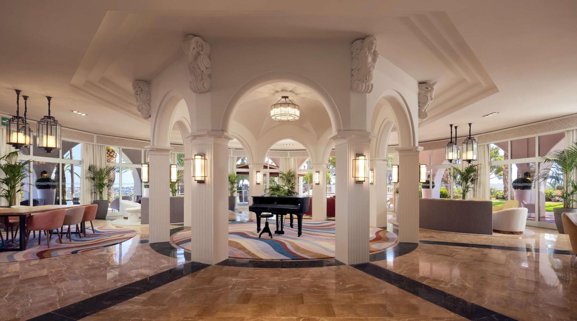 Hilton Mallorca Galatzo Peguera Exterior photo The lobby of the hotel