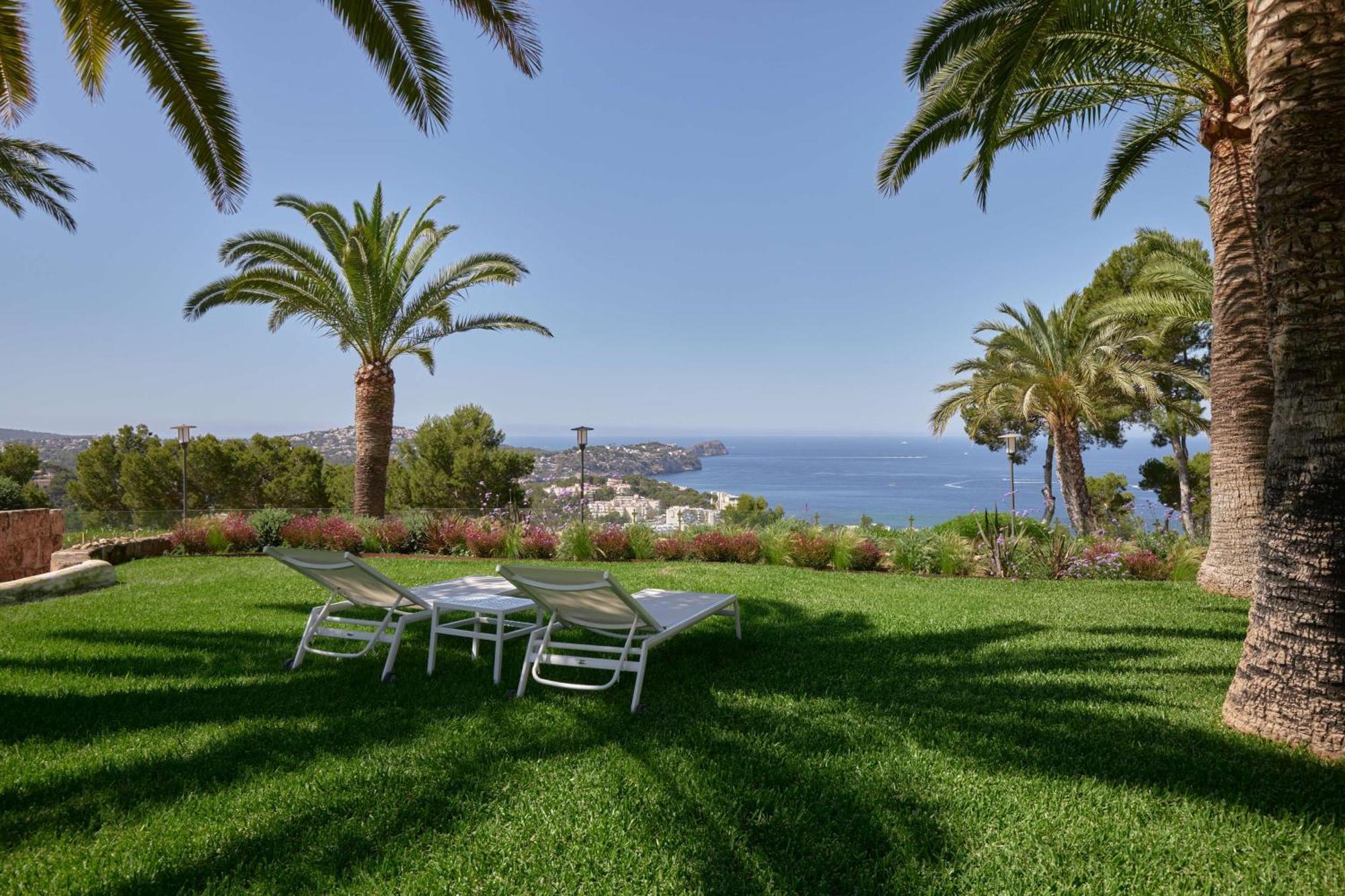 Hilton Mallorca Galatzo Peguera Exterior photo View of the sea from the hotel